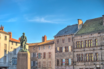 Fototapeta na wymiar Saint-Flour, Auvergne, France