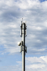 Obraz premium Telecommunication tower view