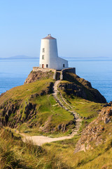 Fototapeta na wymiar Steps up to lighthouse