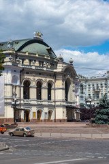 street view in Kiev, Ukraine
