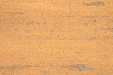 Textured sand surface as background, top view
