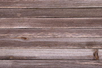 Old brown wooden texture background. Copy space.