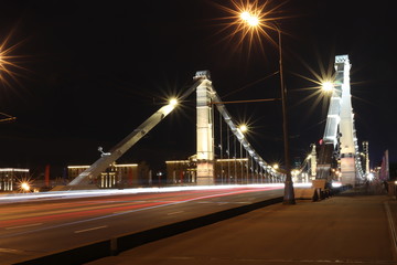 bridge at night