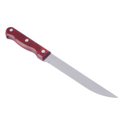 Kitchen knife on a white background