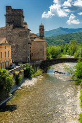 Fototapeta na wymiar Pontremoli, historic city in Lunigiana, Tuscany