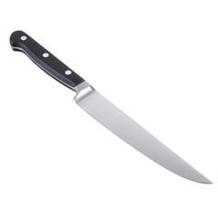 Kitchen knife on a white background