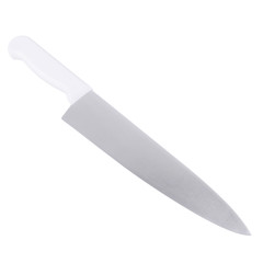 Kitchen knife on a white background