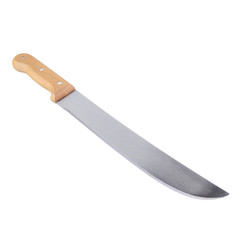 Kitchen knife on a white background