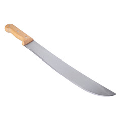 Kitchen knife on a white background