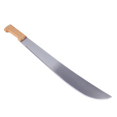 Kitchen knife on a white background