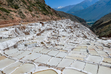 Salinas de Maras in Cusco, Peru