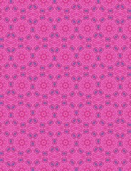 Abstract ornate psychedelic seamless pattern.