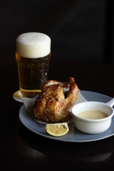 Chicken and beer