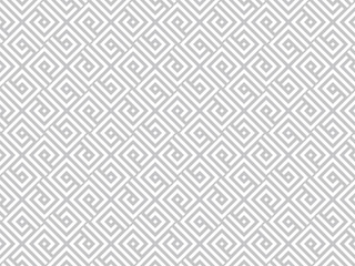 Abstract geometric pattern. A seamless vector background. White and grey ornament. Graphic modern pattern. Simple lattice graphic design.