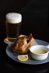 Chicken and beer
