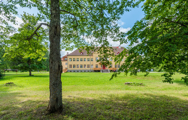 Fototapeta na wymiar Manor Kuusiku Estonia Europe