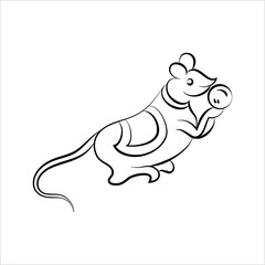 Rat Icon, Animal Icon