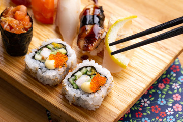 Japanese food sushi ramen maki studio session