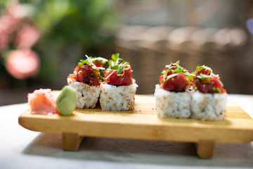 studio japanese food sushi ramen salad