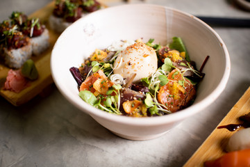 studio japanese food sushi ramen salad