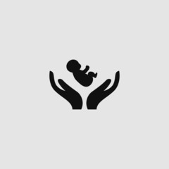 child care icon concept.