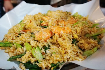 タイのエビチャーハン