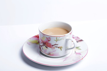 Traditional English cup of tea.