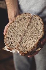 Pan de masa madre - Corte - Pan de masa fermentada