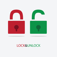 vector lock icon