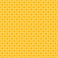 Bright, yellow-orange, abstract seamless pattern