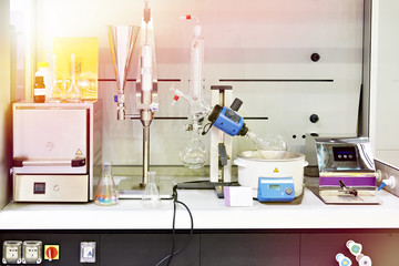 Chemical devices in laboratory