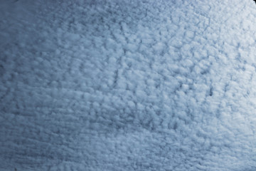 blue snow background