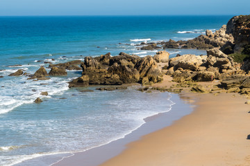 Roche coves in Conil de la Frontera, Cadiz, Spain © josevgluis