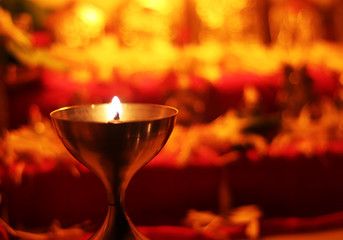 Indian Holy Light Flame lamp