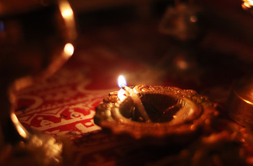 Indian Holy Light Flame lamp