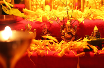 Indian Home Worship Temple