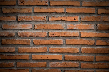 Red brick wall