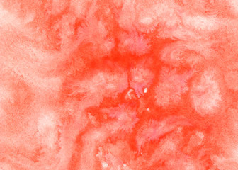 Drawn watercolor paint abstract colorful stains background.