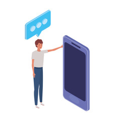 smartphone screen with email notifications