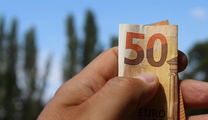Banconota da 50 Euro - ricchezza
