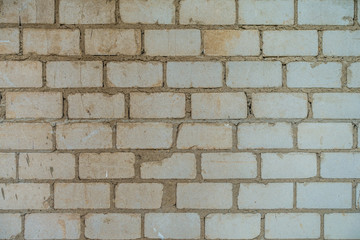 Schäden an Backsteinwand