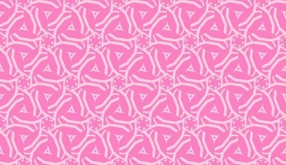 Template with geometric pattern. Vector Seamless illustration. Triangles style.