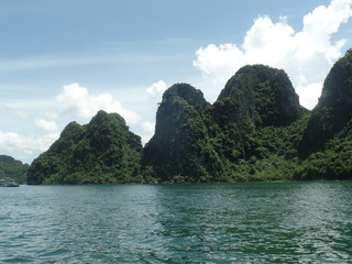 The natural beauty of Halong Bay, Vietnam