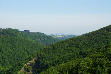 Fototapeta na wymiar Ausblick Landschaft