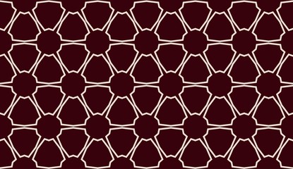 Red. Vector luxury abstract background. Vector seamless pattern