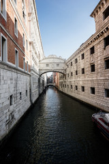 Bridge of sighs, venice Italy