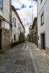 Street in jewish quarter Guarda