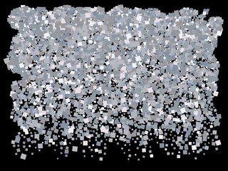 Colorful inspiring festive confetti.