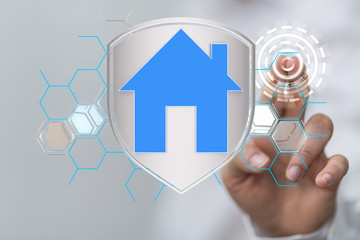 Smart home: Smarthome house automation icon