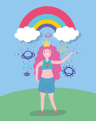 people community lgbtq flat design